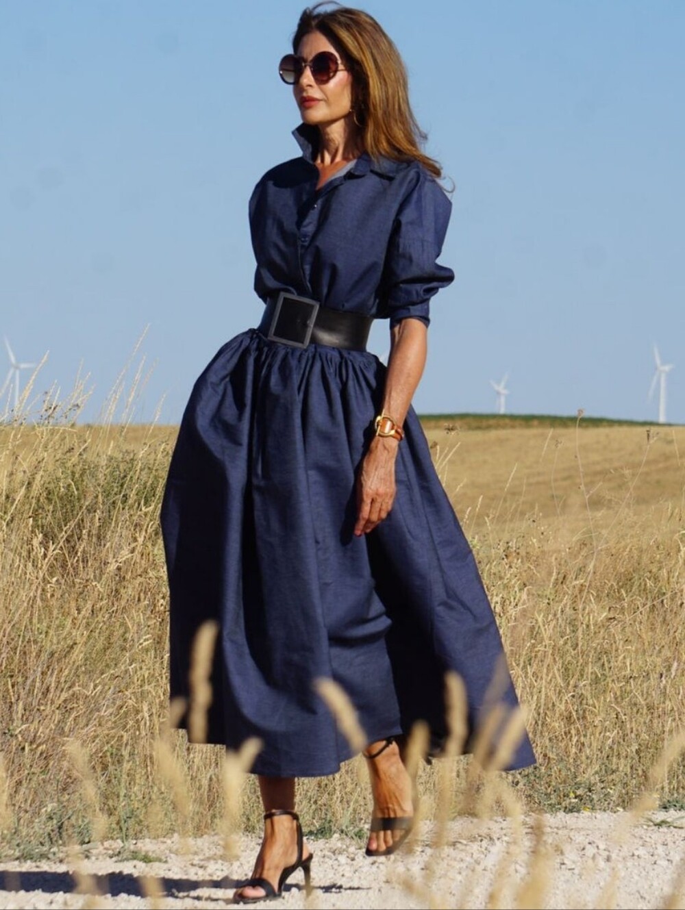 Marielle Stokkelaar Almelo The Penelope Jeans Dress 100% Cotton One Size